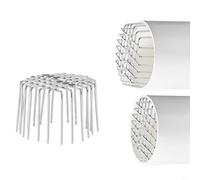 BEAZOOM Filtro de tubería de alcantarillado de acero inoxidable, cubierta de drenaje de piso para sistemas de canalones de drenaje de techo, desagües al aire libre, terminales de tubo de escape