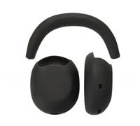 BEAZOOM Funda de silicona rosa para auriculares compatible con Sony WH-1000X Series, carcasa protectora para orejeras y cubierta de haz de cabeza, 6 x 5 x 3 cm (negro)