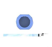 BEAZOOM Funda de silicona Takara-Tomy Punyurunzu Punisutaru máquina virtual para mascotas, cubierta ligera a prueba de golpes con cordón, azul noche (azul claro nocturno)