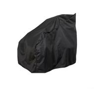 BEAZOOM Funda impermeable para silla de ruedas manual y eléctrica, 100 x 75 x 100 cm, tela Oxford 210D, resistente al polvo para todo tipo de clima (negro)