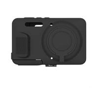 BEAZOOM Funda protectora de silicona para cámara KODAK PIXPRO FZ55 con cordón, cubierta de cámara suave a prueba de golpes negro, rosa, marrón (negro)