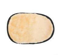 BEAZOOM Guante de lavado de coches de microfibra Mitón de limpieza de lana de imitación Arandela de espuma suave Herramienta no abrasiva para muebles de automóvil Vidrio 25x17cm