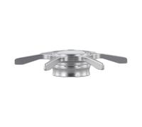 BEAZOOM Herramienta de metal de seis estrellas para Shimano SLX DC, Casitas | Bantam MGL Baitcast Ruedas Frenos Llave de alivio Negro