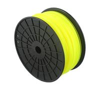 BEAZOOM Hilo de nailon cuadrado amarillo de 3 mm x 100 m para desbrozadoras de césped, para Efco y Honda