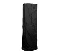 BEAZOOM Impermeable a prueba de viento al aire libre patio calentador cubierta 210D Oxford tela cuadrado vidrio tubo calentadores HLDS01-GTHG HLDS01-GTSS para negro 221x53x61cm