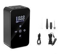 BEAZOOM Inflador de neumáticos inalámbrico portátil con pantalla digital, compresor de aire recargable 25L/min USB C carga y luz LED para vehículos