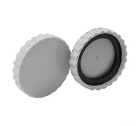 BEAZOOM Intex - Kit de entrada para piscina de suelo para piezas de repuesto, juego de cubierta de sellado a prueba de fugas con válvula de cierre compatible con escarcha para protección, gris