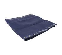 BEAZOOM Juego de tela de repuesto reclinable de alta densidad, malla UV de secado rápido con 4 cuerdas elásticas y tornillos, sillas de gravedad para exteriores, 63 x 17 pulgadas
