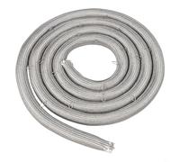 BEAZOOM Junta de sellado para puerta de horno con 19 clips de montaje para modelos de gama WB32K5039, resistente al calor, aproximadamente 78 pulgadas de longitud