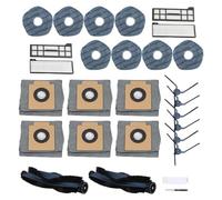 BEAZOOM Kit completo de cuidado para robot aspirador Eufy X10 Pro Omni que incluye cepillos, filtros, paños de fregona y bolsas de desecho