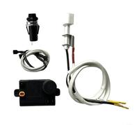 BEAZOOM Kit de botón de encendido 7642 para Weber para SPIRIT E-210 215 310 315, juego completo de encendedor de parrilla con caja colectora y tornillos