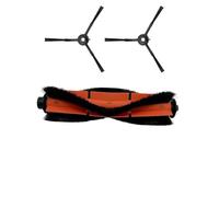 BEAZOOM Kit de cepillo lateral de rodillo para Dreame Mova M1, Trouver M1, ROPO Slim, Kewbily DL30 Pro Robot Aspiradora, piezas de repuesto de nailon con 2 cepillos laterales