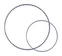 BEAZOOM Kit de correa de repuesto 380 BlackMax Cleaners | Blue - Juego de correas de transmisión 9-100-1017 380 para limpiador de piscinas de poliuretano reforzado