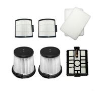 BEAZOOM Kit de filtros para aspiradora inalámbrica Shark Detect Pro IW3511, IW3120, IW1111, IW1120, 2 espumas premotor, 2 fieltros, 1 filtro, fácil de instalar, negro y blanco
