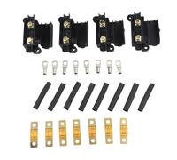 BEAZOOM Kit de fusibles de 40 A con soporte, 7 fusibles Redarc BCDC para batería dual, 32 V CC para caravana 4 x 4 para cableado industrial marino para protección