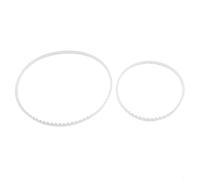 BEAZOOM Kit de repuesto de cinturón limpiador de piscina para Polaris 360 380, compatible con la parte 9-100-1017, paquete de 2 unidades, poliuretano grande y pequeño