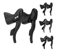 BEAZOOM LTWOO R2 R3 R5 R7 Road para kit de palanca de cambios de bicicleta, aleación de aluminio y ABS, juego de palanca de cambios con cables de 7 a 9 velocidades, par izquierdo y derecho R5