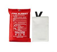 BEAZOOM Manta ignífuga de fibra de vidrio de 1,5 m, hoja de extintor de incendios de despliegue rápido para grasa de cocina e incendios eléctricos, herramienta de escape compacta para el hogar (3)