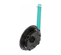 BEAZOOM Máquina de llenado automática IBC Cover DN150 Kit con abrazaderas de manguera en espiral de 25/32 mm boquilla y tapa de 32 mm