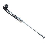 BEAZOOM Mini bomba de alta presión para bicicleta 300 PSI, bomba de aire de aleación de aluminio con manómetro para carretera de montaña para bicicleta de suspensión de horquilla y amortiguador, verde