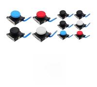 BEAZOOM Módulo de sensor de joystick analógico 3D para repuesto para Switch NS para controlador Joy-Con, pieza de reparación fácil de instalar para Drift Fix, color negro