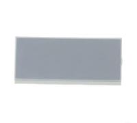 BEAZOOM Panel de aire acondicionado de panel de instrumentos Pantalla LCD compatible con unidad 207 ACC Fondo rojo Cristal blanco Reemplazo de 12 V