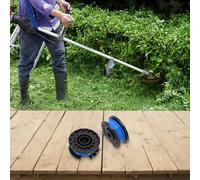 BEAZOOM Paquete de 2 bobinas de césped con línea de 1,5 mm para Lawnmaster CLGT2410 CLGT2412 CLGT2425S-01, 6 m para piezas de repuesto