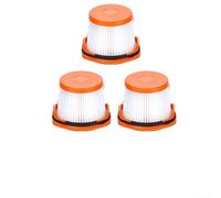 BEAZOOM Paquete de 3 filtros de repuesto para Shark EVOPOWER CS100J CS400J CS501J, compatibles con piezas de aspiradora XFFWV360J