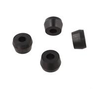 BEAZOOM Paquete de 4 bujes de goma de cilindro de moldura para Mercruiser para Alpha One R para MR 1983-1990 reemplaza 23-99291T 23-99291 piezas de repuesto de ajuste directo negro de grado marino