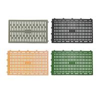 BEAZOOM Paquete de 6 protectores de tronco de árbol, protector de corteza de PVC para cortadoras de césped y animales, 37 x 25 cm, tubos de árbol de jardín, color amarillo