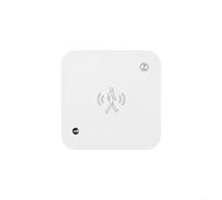 BEAZOOM para Moes para TuYa para sensor de presencia humana Zigbee, detección de movimiento y luz de 6 m, sensibilidad ajustable, seguridad del hogar con dispositivo con cable, blanco (WIFI)