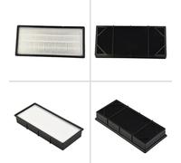 BEAZOOM Para prefiltro negro y blanco para filtro Honeywell 16200, HHT-080, para Vicks V90, para unidades Holmes HAP242 HAP412