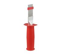 BEAZOOM Peine de aletas de aire acondicionado, herramienta de limpieza de acero inoxidable, se ajusta automáticamente a tamaños de aleta, color rojo