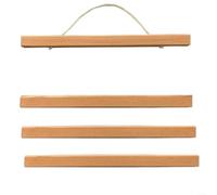 BEAZOOM Percha magnética de madera maciza para pósteres, marco de madera de haya para arte, decoración de estilo japonés, pergamino colgante, 21 cm/31 cm/51 cm (31 cm)