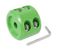 BEAZOOM Protector de cable de gancho de cabrestante resistente para ATV UTV camión, protector de guía de goma para sistemas de recuperación de cabrestantes todoterreno con pernos y arandelas (verde)