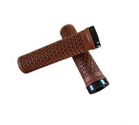 BEAZOOM Puños de manillar de bicicleta con bloqueo de aluminio para anillo, acolchado de gel antideslizante para MTB Mountain para desplazamientos en bicicleta, accesorios ergonómicos antifatiga para