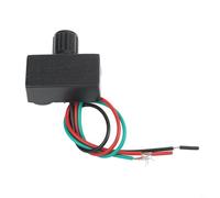 BEAZOOM Regulable 12V DC para interruptor de gobernador Pulverizador eléctrico Bomba Control Compatible con sistemas de agua de 70W Negro (A)