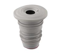 BEAZOOM Sello de silicona para manguera de drenaje de lavadora, sellador de tuberías de drenaje antiolor para fregadero de cocina y drenaje de piso de baño, gris