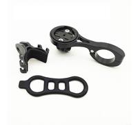 BEAZOOM Soporte de bicicleta para manillar de 22,2 mm, soporte de luz de aleación de aluminio para Garmin, ajuste seguro, negro (B)
