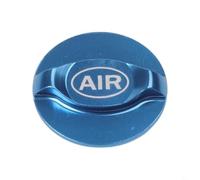 BEAZOOM Tapa de válvula de aire de horquilla de suspensión Cubierta protectora de aleación de aluminio para Manitou para Magura para FOX para DT para bicicletas RockShox (azul)