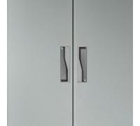 BEAZOOM Tirador de armario empotrado de aleación de aluminio, moderno, minimalista, cajón de TV, armario para tirador de puerta, diseño de ranura anticolisión, color dorado