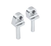 BEAZOOM Tornillos fijos para montaje en parabrisas R1200GS 2004-2012, tornillos de aleación de aluminio, par negro y plateado