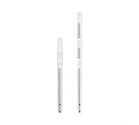 BEAZOOM Varilla extensible para limpieza de piscinas de 1 metro, eje telescópico de aluminio ligero con bloqueo de leva para mantenimiento de piscinas