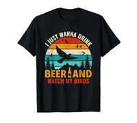 Beba Cerveza Y Mire Mis Pájaros - Observación De Aves Camiseta