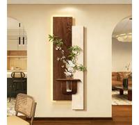 BEBANE Arte Mural 3D con Luces LED, decoración de Pared de Arenisca, con diseño hidropónico, Ideal para dormitorios, entradas y oficinas, con Toma de Corriente(A,40 * 120cm/15.7 * 47.2in)