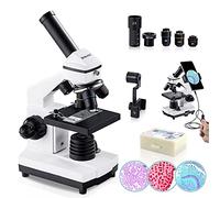 BEBANG 100X-2000X Microscopio para Niños Adultos, Profesional Biológico Microscopio para Estudiantes Escuela Laboratorio