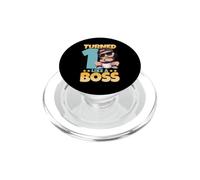 Bebé 1er cumpleaños niños niñas 1 año como un Jefe Niños PopSockets PopGrip para MagSafe