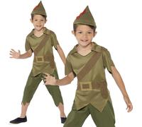 Bebé Adulto Disfraz Robin Hood Medieval Niños Día Del Libro Conjunto