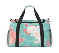 Bebé ajolote Kawaii Lindo,Bolsas Deportivas, Bolsos de Viaje Deportivos Cruzados de Mano, Bolsas de Viaje de Gran Capacidad para Mujeres y Hombres.