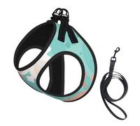 Bebé ajolote Lindo Kawaii,Arnés para Mascotas, arnés Reflectante Ajustable para Perros,M